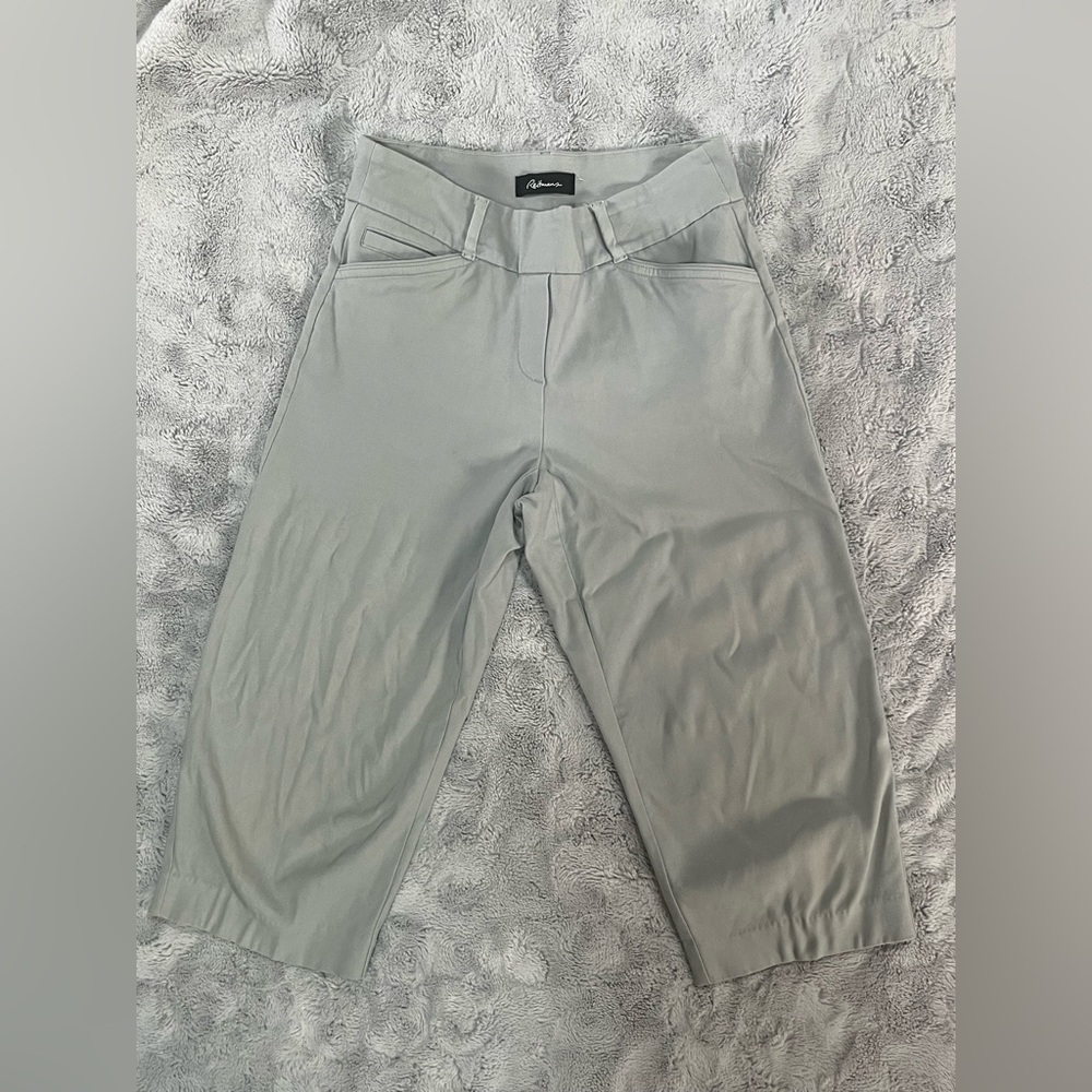 4/$25 Reitman’s Gray Capri Work Pants